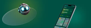 Background of the hero section on the Malakvex trading platform