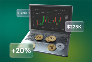 Technology visualization displaying an AI-driven automated trading system on Malakvex